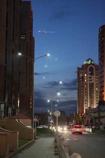 Впервые в Казахстане компанией LG представлена абсолютно новая уникальная система уличного освещения