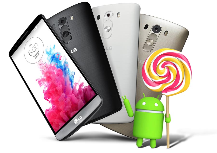 LG получит обновление Android 5.0 Lollipop