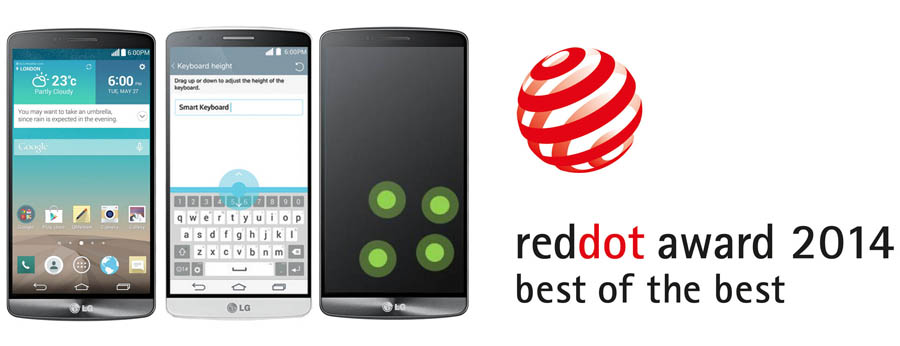 Продукция LG получила 9 наград Red Dot Awards 2014 года