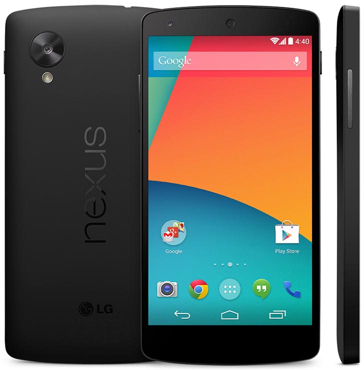 LG и Google  представили Google Nexus 5