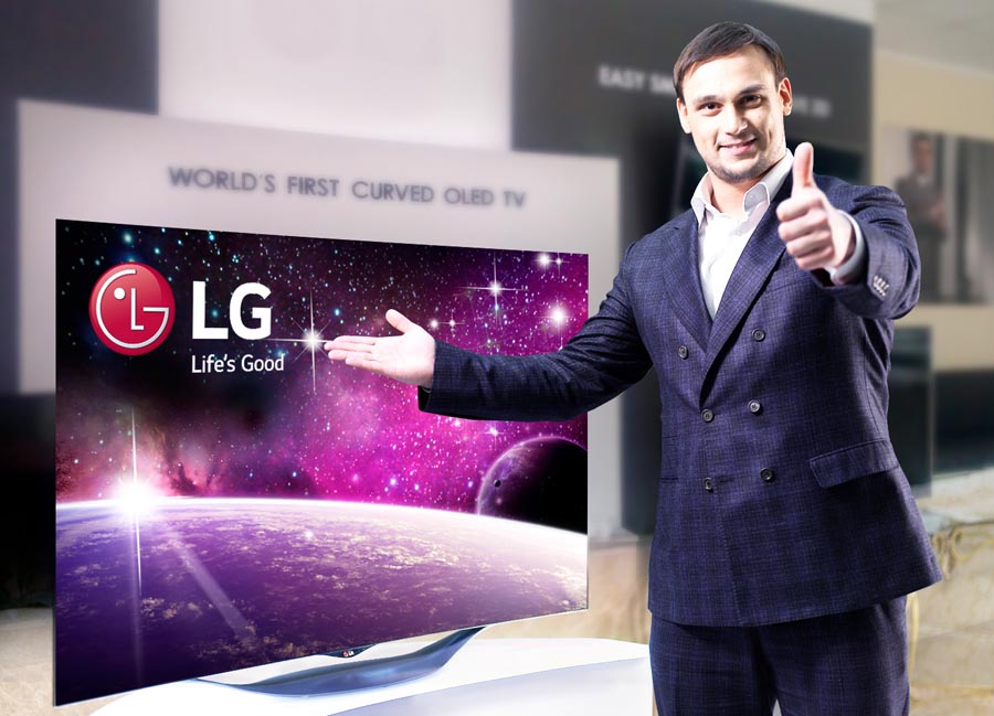 Илья Ильин стал лицом компании LG Electronics