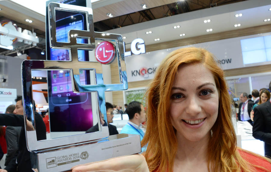 LG названа самой инновационной компанией на MWC 2014