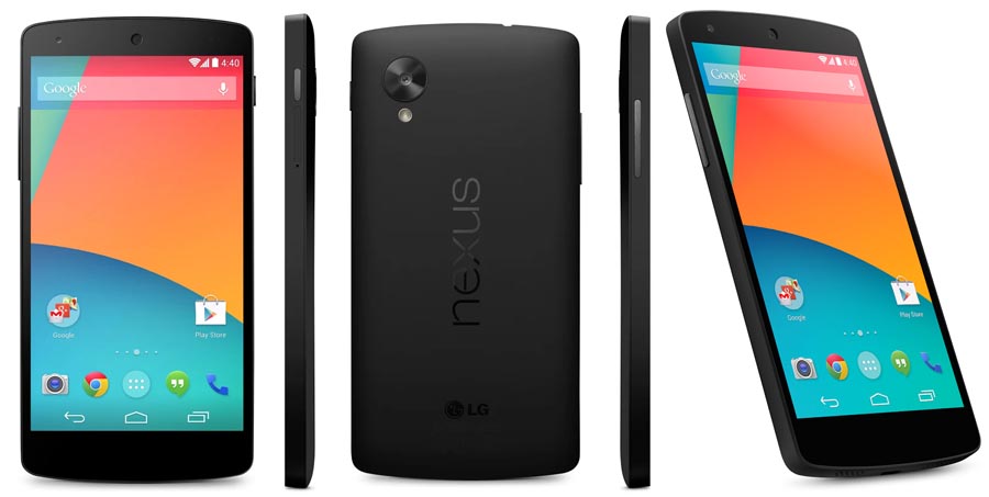 Обновленная версия операционной системы Android 4.4 KitKat в LG Google Nexus 5 