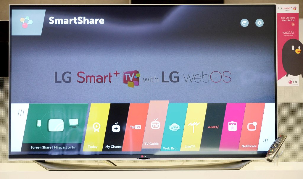 LG Electronics представляет обновленную платформу webOS 2.0