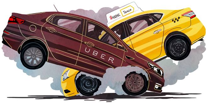 Uber ответил Яндекс.Такси снижением тарифов в 2 раза