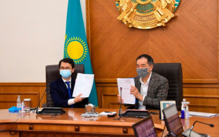 Сагинтаев и Мусин подписали план ИТ-архитектуры Алматы