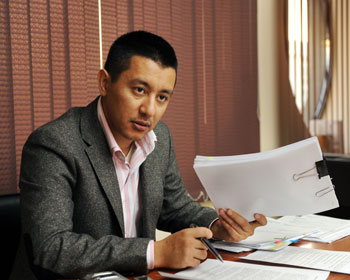 Председатель правления ТОО «Центр электронной коммерции» Султанжан Ахметов