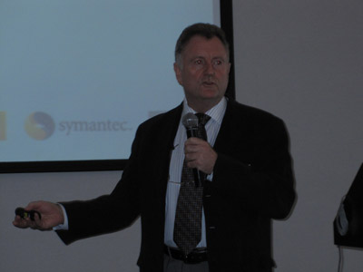 Ник Росситер на Symantec Technology Day в Алматы