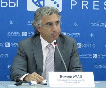 Вейсел Арал, главный исполнительный директор GSM Kazakhstan