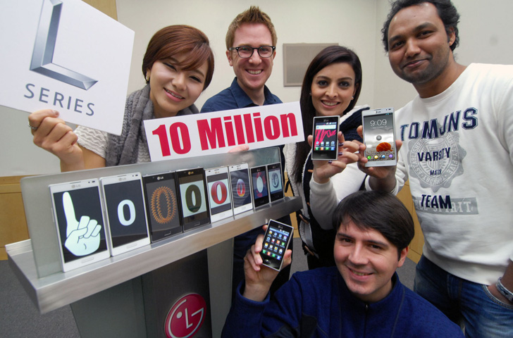 Количество обладателей смартфонов LG серии Optimus L достигло 10 млн