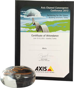 Abris Distribution получила награду как лучший дистрибьютор Axis Communication по региону Восточная Европа