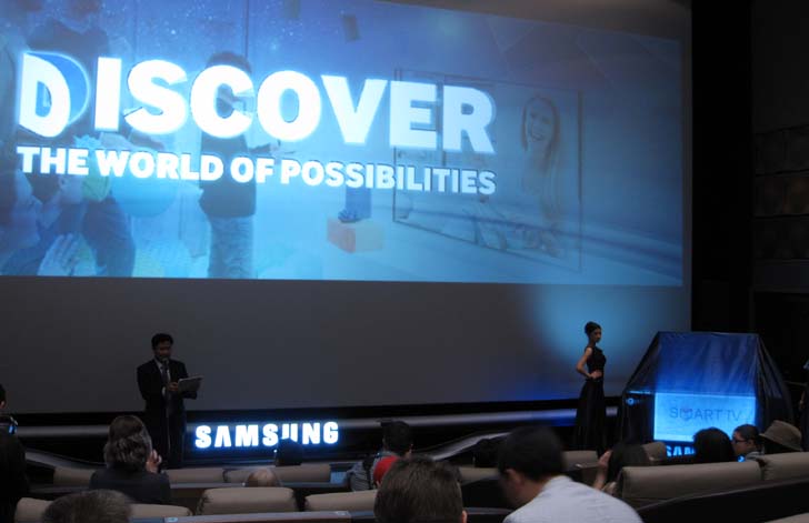 Презентация телевизора Samsung F8500 в Алматы
