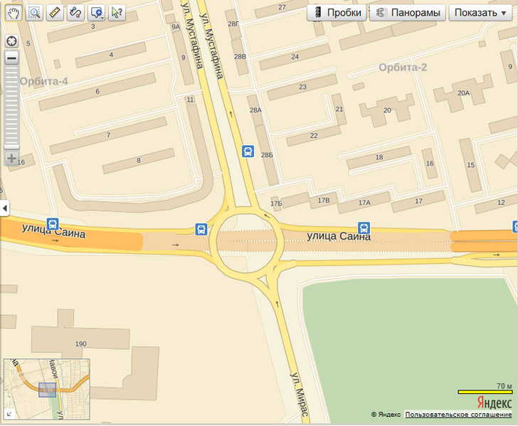 Обновленная Яндекс.Карта Алматы