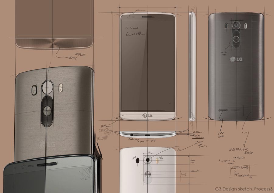 LG G3: простой, но инновационный дизайн