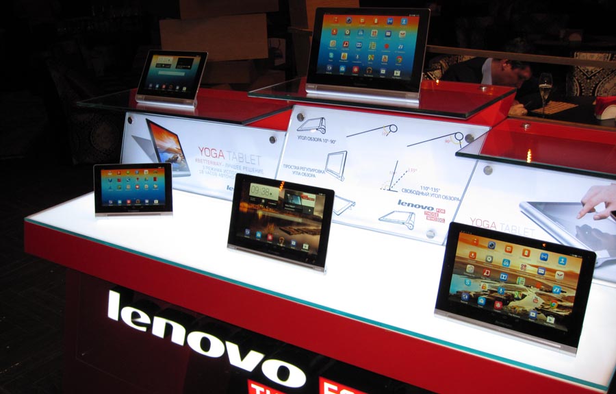 В Казахстане представлен планшет Lenovo Yoga Tablet 