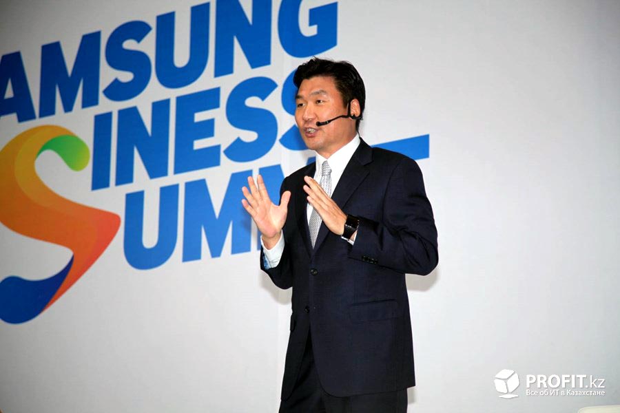 Приветственная речь Сын Сик Чоя, президента Samsung Electronics Central Eurasia 