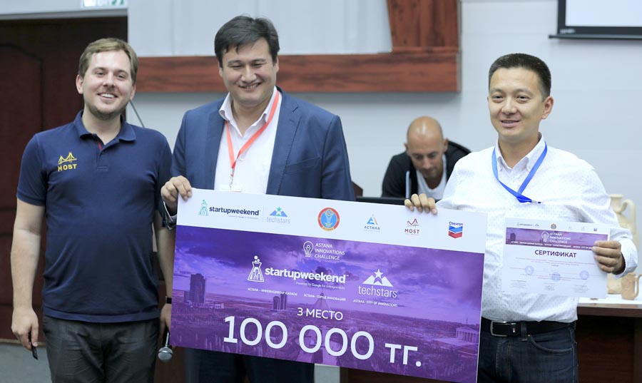 В Астане завершился стартап-марафон Astana Innovations Challenge