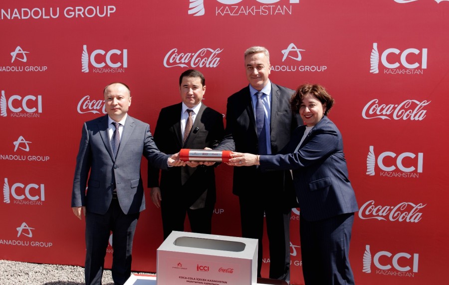Coca Cola İçecek продолжает рост в Центральной Азии с новым заводом в Актобе