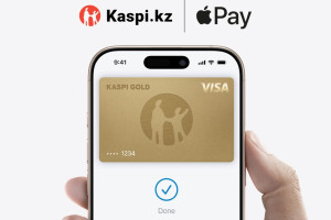 Kaspi Gold теперь в Apple Pay