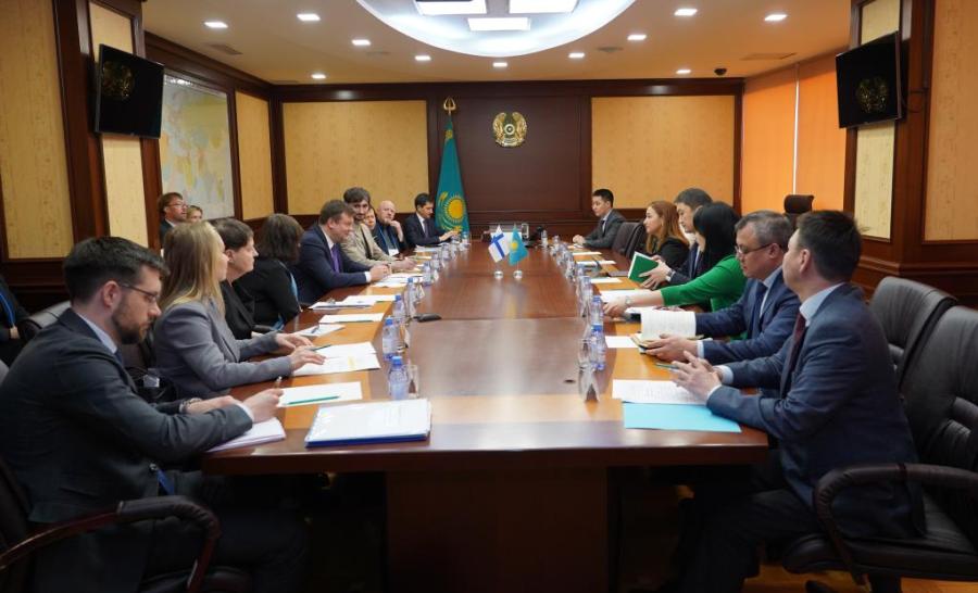 Казахстан и Финляндия расширяют сотрудничество в области транспорта и логистики