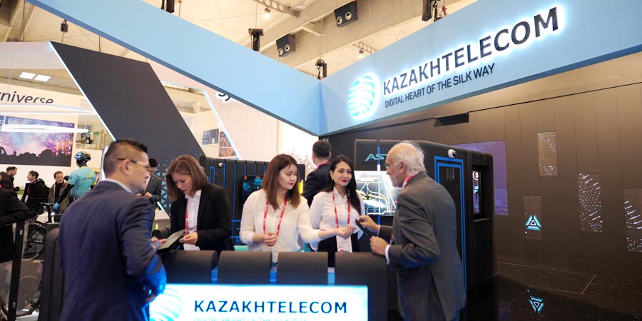 Казахстанский стенд и технологические достижения на выставке представил крупнейший мультисервисный оператор - АО «Казахтелеком»