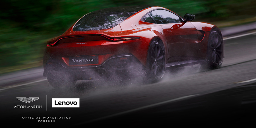 Lenovo стала официальным поставщиком рабочих станций для Aston Martin