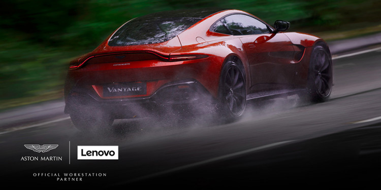Компания Lenovo стала официальным поставщиком рабочих станций для Aston Martin