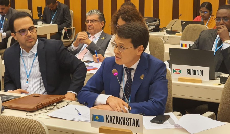 Глава МЦРИАП РК Багдат Мусин выступил с докладом на министерском круглом столе в Женеве в рамках Форума Всемирного саммита по информационному обществу.