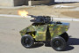 Солдаты в Актау создали боевую машину из подручных средств