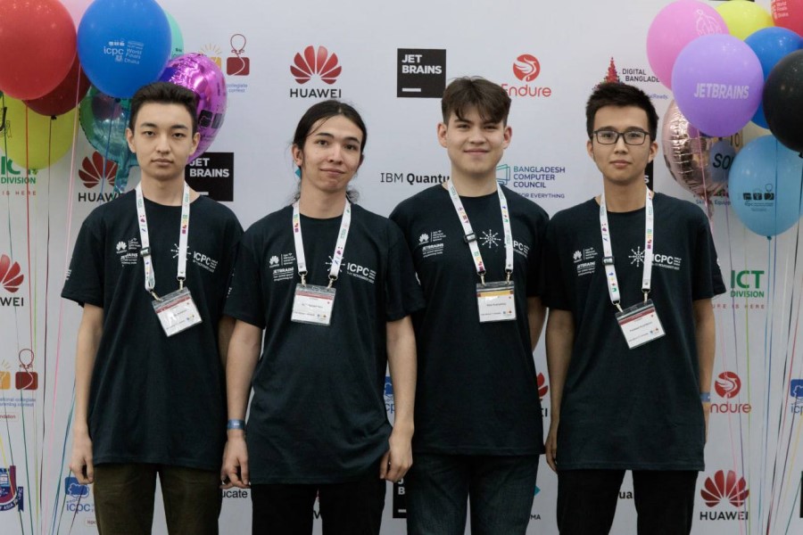 Команда алгоритмистов из Казахстана заняла 25 место на чемпионате мира по алгоритмическому программированию
