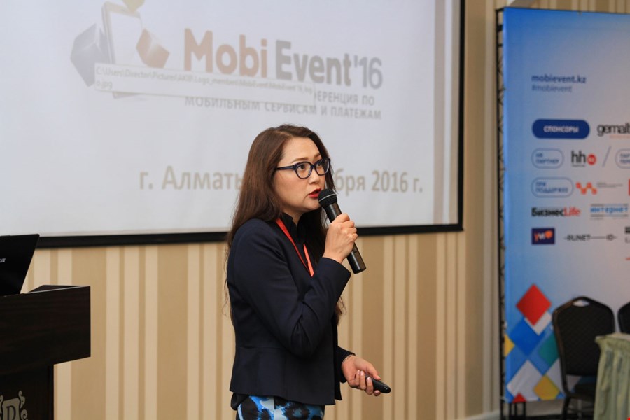 Лаура Шаймаханбетова, MobiEvent’16