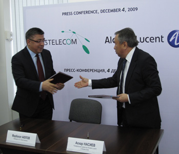 Alcatel-Lucent и Транстелеком подписали соглашение