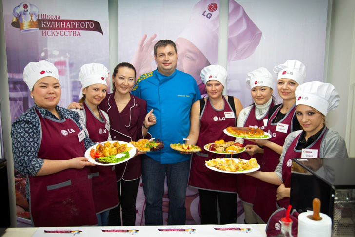 В Алматы состоялся кулинарный поединок от LG