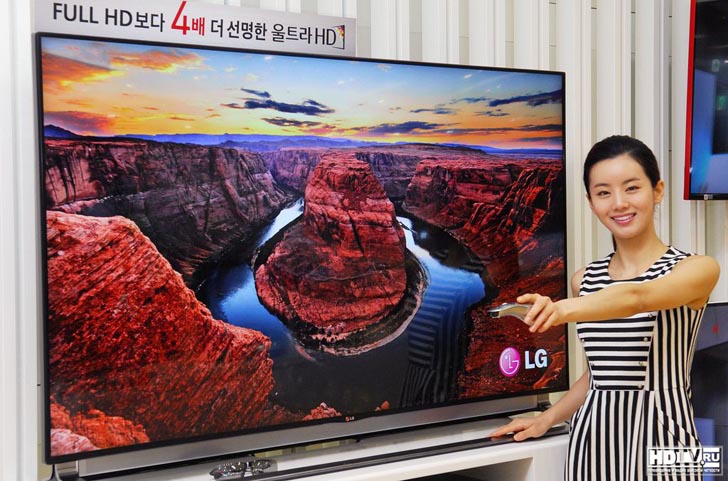 Телевизор LG Ultra HD 84-ой диагонали — новое поколение ультравысокого качества изображения