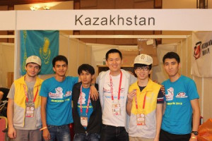 Казахстанские студенты впервые выступили на Robocon